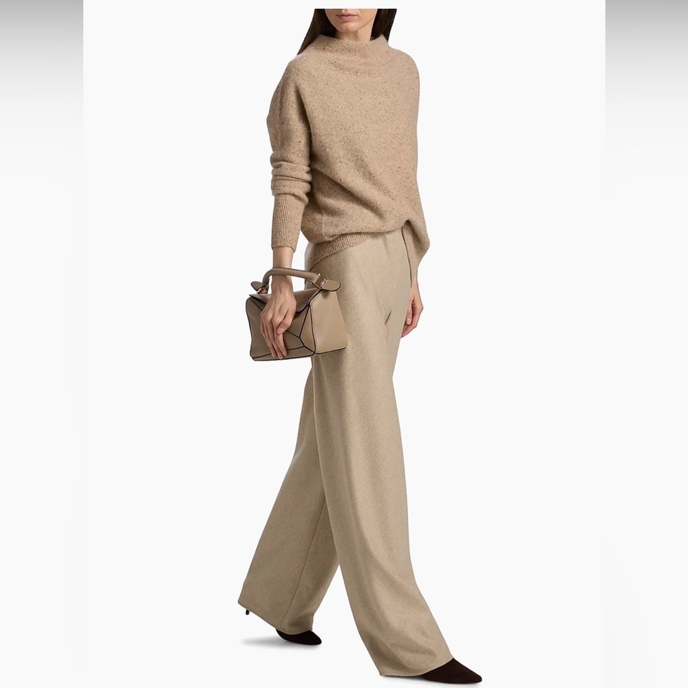 Vince NWT Tan Wide Leg Women's Pants Fair-See Photos - Picture 3 of 16